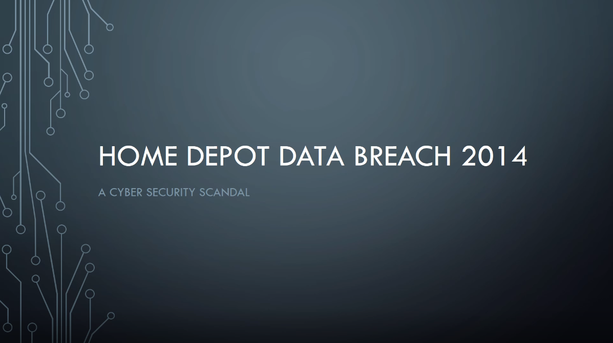 The 2014 Home Depot Hack in 9 minutes Angie McKeown